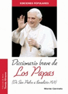 DICCIONARIO BREVE DE LOS PAPAS