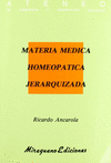 MATERIA MEDICA HOMEOPATICA JERARQUIZADA