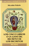CINCO LIBROS O LA LLAVE DEL SECRETO DE