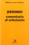 JERNIMO COMENTARIO AL ECLESIASTS