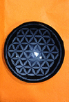 OBSIDIANA CIRCULAR MEDIANA FLOR DE LA VIDA