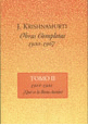 KRISHNAMURTI OBRAS COMPLETAS TOMO II